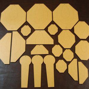 DAA Dry-Fire Target Set (Classic-IPSC)