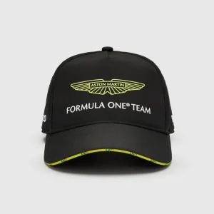 Boné Aston Martin F1 Equipa Preto
