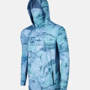 Camisa de Pesca Pelagic Azul