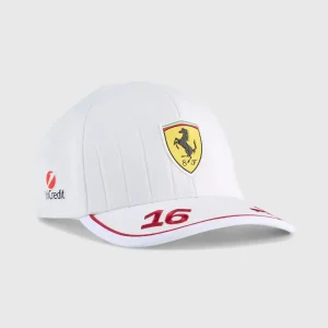 Boné Charles Leclerc Ferrari F1 2025 Miami Edition