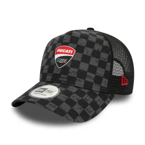 Boné Ducati AOP Check Trucker
