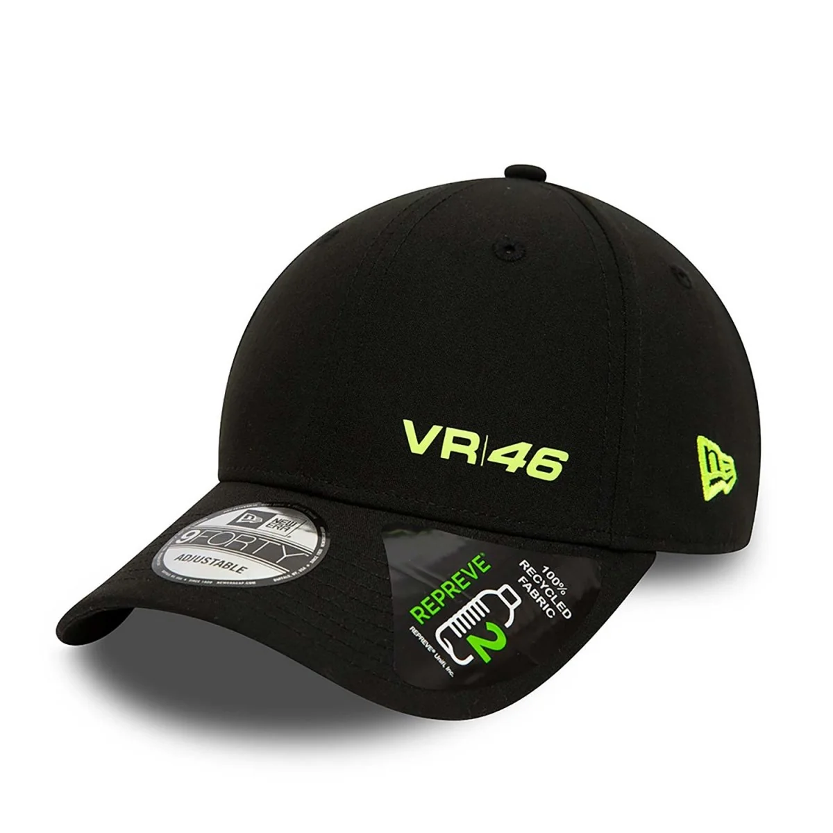 Boné Valentino Rossi VR46 Repreve Preto - Image 2
