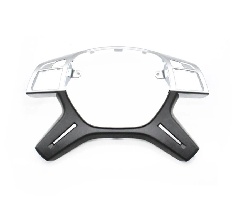 Moldura Volante Cromado / Cinza Escuro Mercedes-Benz Classe C E M G ML GLS W204 W212 W166 W463 2011-2019